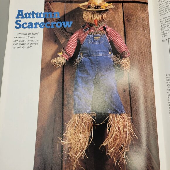 Leisure Arts Celebrations To Cross Stitch and Craft Pattern Book Autumn 1990 - Picture 5 of 8